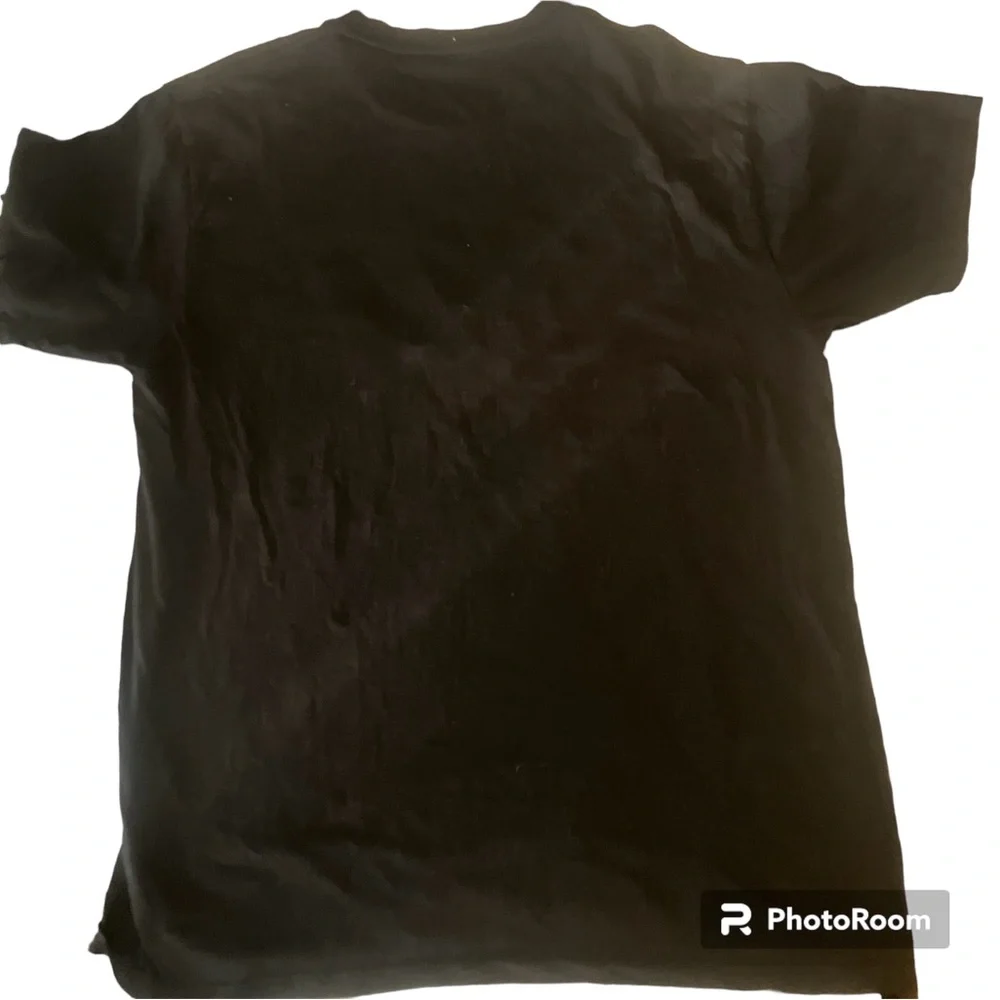 AEW Pro Wrestling T-shirt Size L 100% Cotton Black Printed in USA - Picture 2 of 3